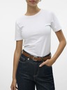 Vero Moda Weißes Damen-T-Shirt Vero Moda Lulu