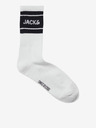 Jack & Jones Dreierpack Herrensocken in weiß und blau Jack & Jones