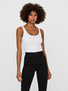 Vero Moda Weißes Basic-Tank-Top VERO MODA Maxi