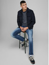 Jack & Jones Blaue Herrenjeans Straight Fit Jack & Jones Mike