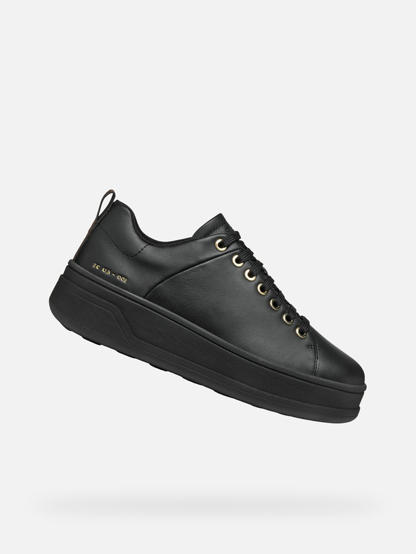 Geox Schwarz Damen Geox Spherica ECUB-2 Turnschuhe