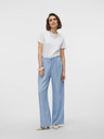 Vero Moda Hellblaue Damenjeans mit weitem Bein Vero Moda