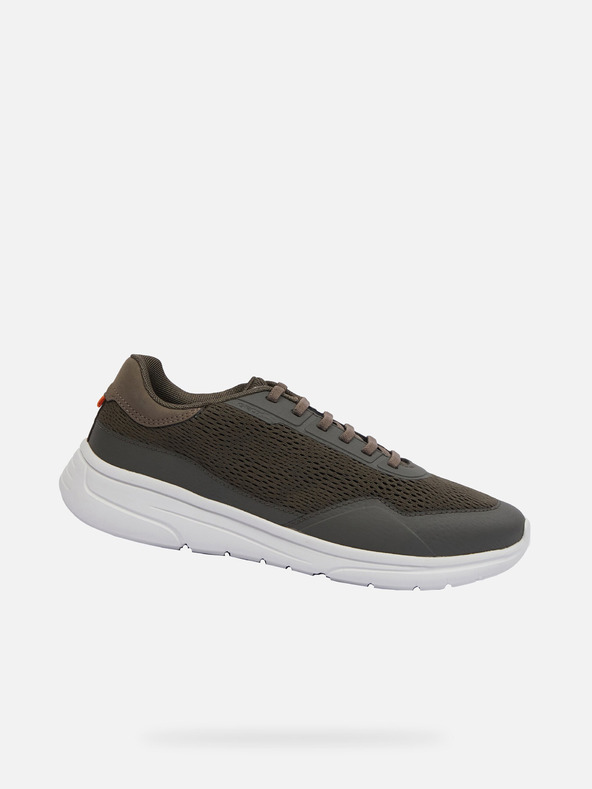 Geox Khaki Herren Turnschuhe Geox Klaiver