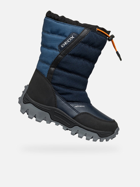 Geox Blue Boys Winter Shoes Geox Himalaya Abx