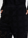 Orsay Schwarze gemusterte Damenhose ORSAY