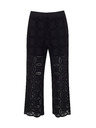 Orsay Schwarze gemusterte Damenhose ORSAY