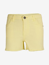 NAX Hellgelbe Mädchen Denim Shorts NAX Fedio