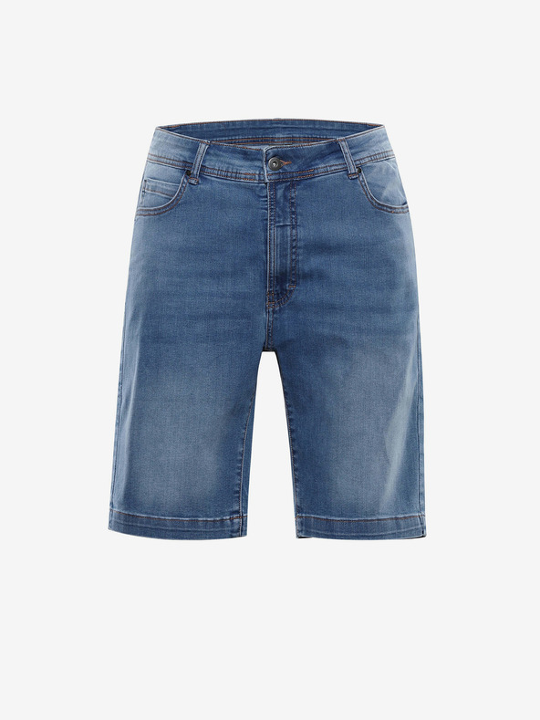 NAX Blaue Denim-Shorts für Herren NAX FEDAB