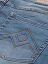 NAX Blaue Denim-Shorts für Herren NAX FEDAB
