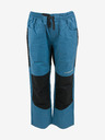 ALPINE PRO Schwarz-blaue Kinder-Sporthose ALPINE PRO Derako