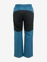 ALPINE PRO Schwarz-blaue Kinder-Sporthose ALPINE PRO Derako