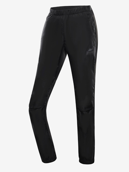 ALPINE PRO Schwarze, schnell trocknende Damen-Sporthose ALPINE PRO SAMULA
