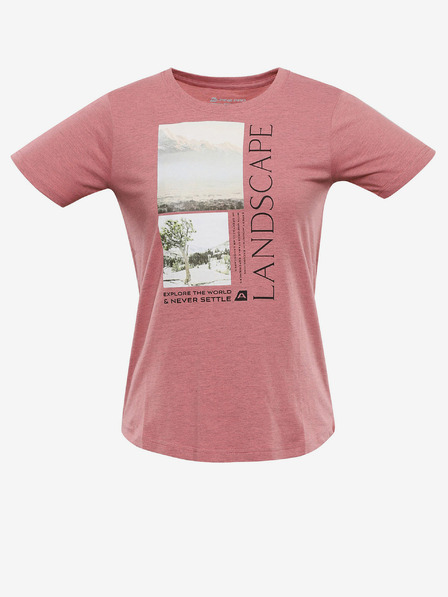 ALPINE PRO Rosa Damen-T-Shirt ALPINE PRO Gorena