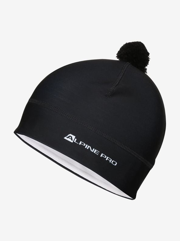 ALPINE PRO Funktionsmütze mit Bommel ALPINE PRO ABERE schwarz