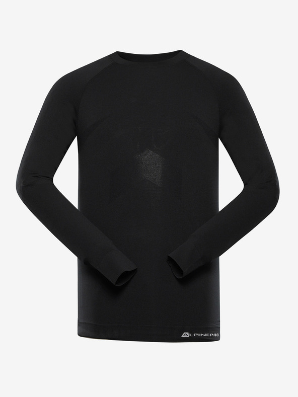 ALPINE PRO Herren Schnelltrocknende Unterwäsche - T-Shirt ALPINE PRO AMBOS black
