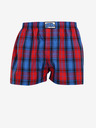 Styx Rot und blau karierte Shorts für Herren Styx