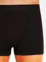 Nedeto Dreier-Set Herren-Boxershorts in schwarz Nedeto