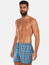 Styx Blau karierte Shorts Styx für Herren