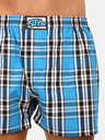 Styx Blau karierte Shorts Styx für Herren
