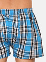 Styx Blau karierte Shorts Styx für Herren