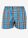 Styx Blau karierte Shorts Styx für Herren