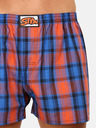 Styx Orange und blau karierte Shorts für Männer von Styx
