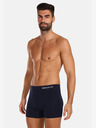 Nedeto Set aus drei nahtlosen Boxershorts in dunkelblau Nedeto