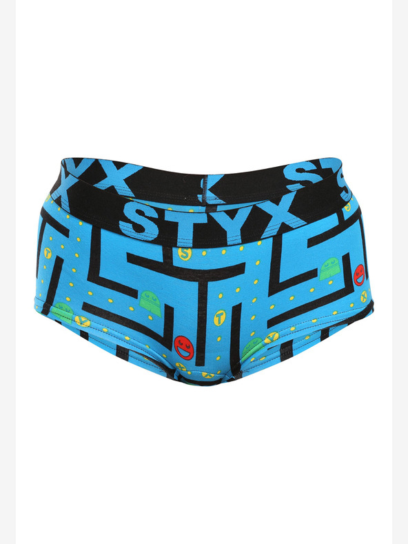 Styx Damen Styx Kunstslips mit Beinspiel