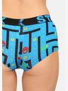 Styx Damen Styx Kunstslips mit Beinspiel