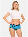 Styx Damen Styx Kunstslips mit Beinspiel