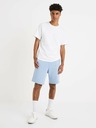 Celio Weißes Herren-Basic-Shirt Celio