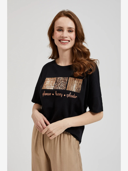 Moodo Bedrucktes Damen T-Shirt Moodo