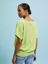 Moodo Grünes Rundhals-T-Shirt Moodo