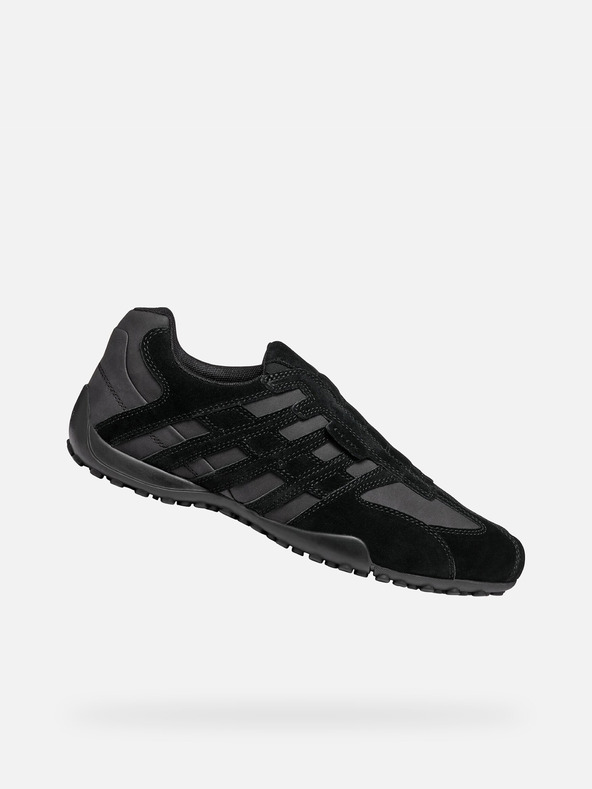 Geox Schwarze Herren-Sneaker Geox Uomo Snake