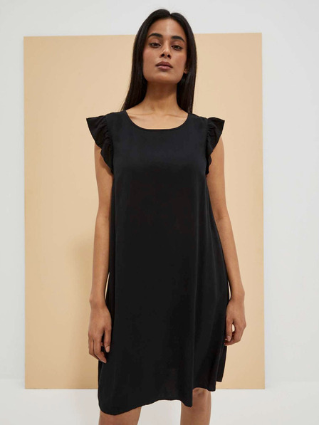 Moodo Schwarz Damen Moodo Kleid