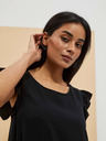 Moodo Schwarz Damen Moodo Kleid