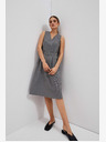 Moodo Schwarz-weißes Kleid Moodo