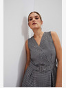 Moodo Schwarz-weißes Kleid Moodo