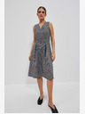 Moodo Schwarz-weißes Kleid Moodo