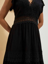 Moodo Schwarz Damen Moodo Kleid