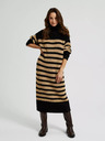 Moodo Damen-Rollkragenkleid Moodo