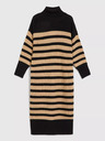 Moodo Damen-Rollkragenkleid Moodo