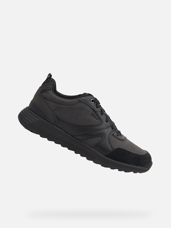 Geox Schwarz Herren Geox Molveno Turnschuhe