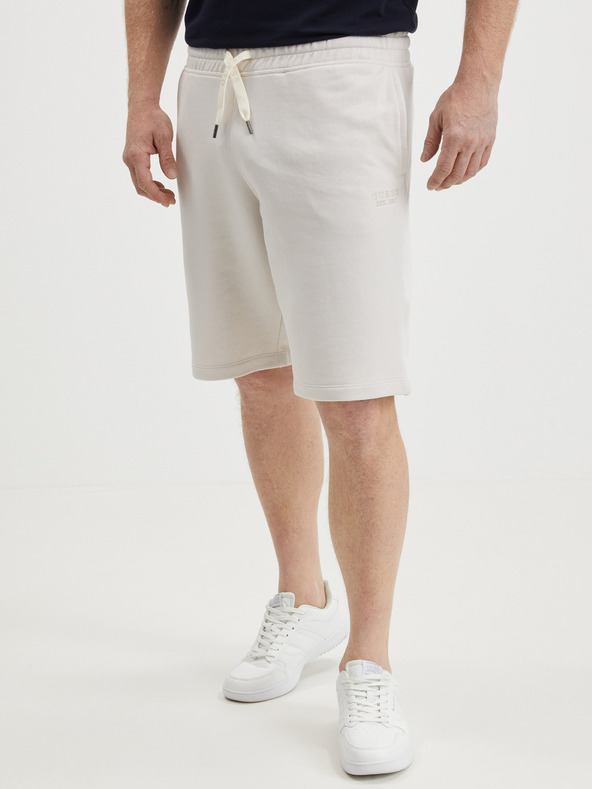 Guess Weiße Guess Clovis Sweatpants für Herren