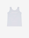 Moodo Weißes Damen-Tanktop mit Moodo