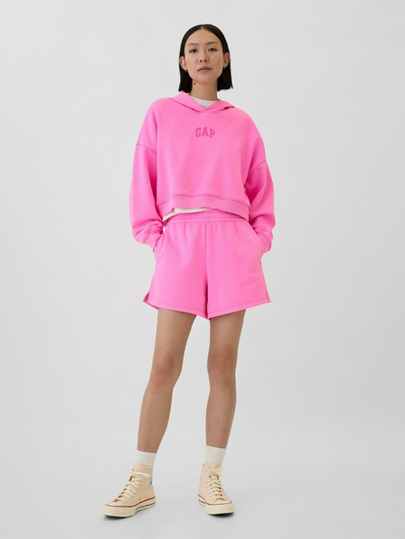 GAP Damen Crop Sweatshirt mit Logo GAP