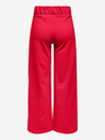 Jacqueline de Yong Rote Damen-Weitbeinhose JDY