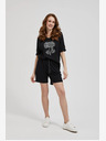 Moodo Schwarze Moodo Shorts für Frauen