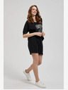 Moodo Schwarze Moodo Shorts für Frauen