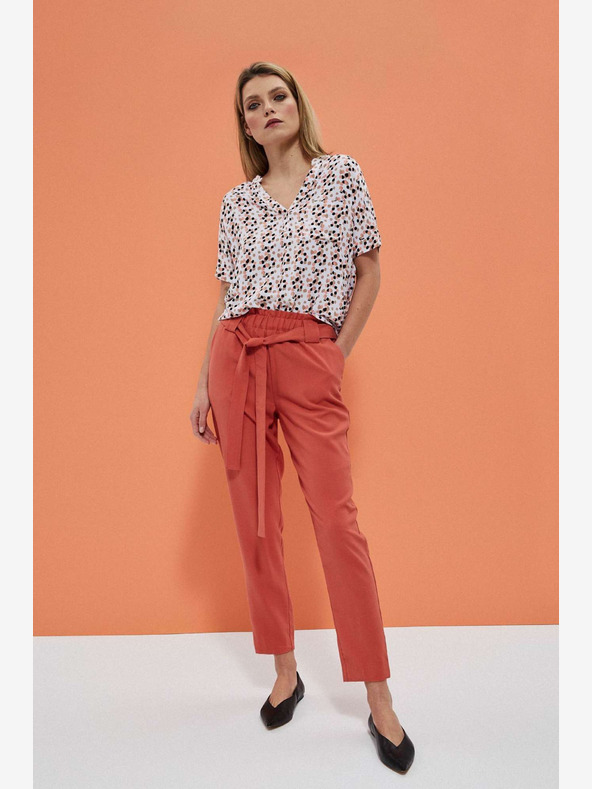 Moodo Orange Damenhosen Moodo